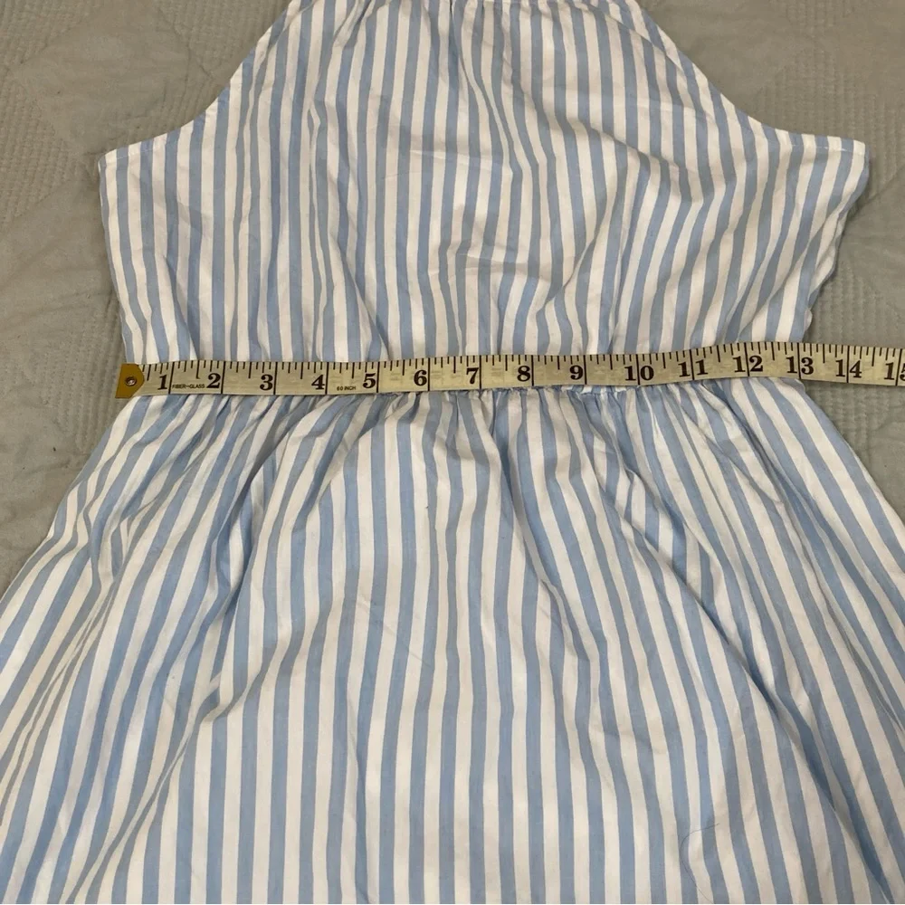 Abercrombie Kids Blue Striped Long Dress Sleeveles 15/16 - Picture 9 of 11